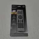 GE Universal Remote Control for Samsung, Vizio, LG, Sony, Sharp, Roku, Apple TV, TCL, Panasonic, Smart TVs, Streaming Players, Blu-ray, DVD, 4-Device, Silver, 33709