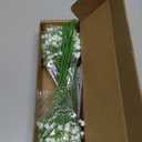 20 Pcs Real Touch Babys Breath Artificial Flowers, White Fake Flowers Baby Breath Flowers Artificial Bulk with Stems Decorations for Vase Wedding Party Garden Home Decor Centerpiece Arrangements