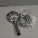 High Pressure 8-mode Handheld Shower Head with 5 ft Stainless Steel Hose and Adjustable Bracket, Built-in Power Wash to Clean Tub, Clean Corner,Tile & Pets