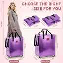 Reusable Grocery Bag On Wheels, Hauler Rolling Tote Bag, Foldable Rolling Tote Carries with Wheels
