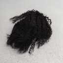 Ponytail Extension Human Hair Afro Kinky Curly Wrap Around Ponytail Clip in Hair Extension