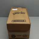 Litter Genie Standard Pail (Silver) | Cat Litter Box Waste Disposal System for Odor Control | Includes 1 Square Refill Bag