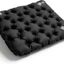 Inflatable Seat Cushion, Lightweight Camping Air Sitting Pad with Repair Cloths, Waterproof Air Cushion, Portable Air Seat Cushion for Climbing Hiking Office Airplane Car Stadium Seat