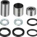 Front Shock Bushing Kit Upper&Lower for Honda TRX400EX 400EX 1999-2004 (For 1 Shock)