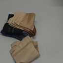 Plantar Fasciitis Sock (6 Pairs) for Men and Women, Compression Foot Sleeves with Arch and Ankle Support (Black, Nude, Navy, Large)