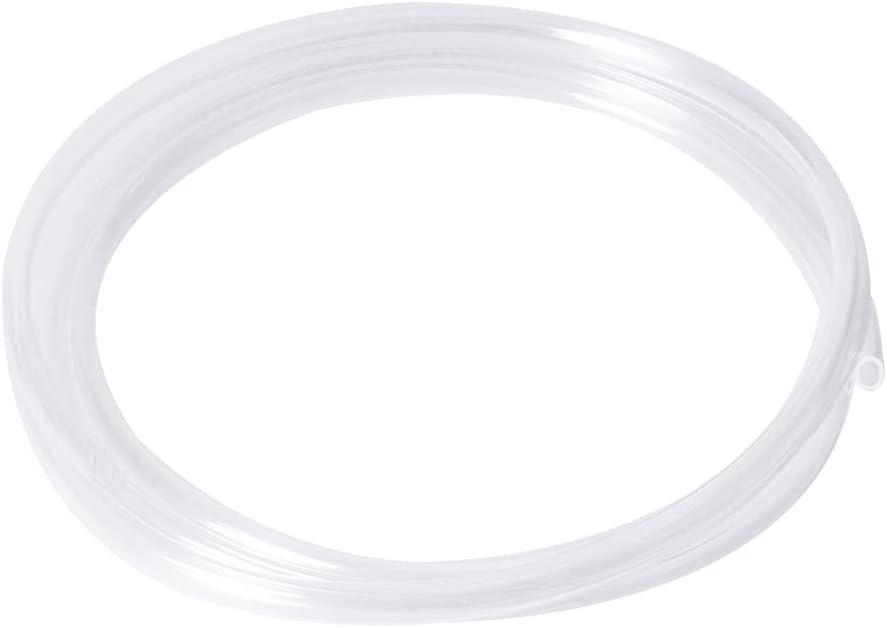 Quickun Industrial Grade Plastic PVC Vinyl Tubing, 1" ID x 1-1/16" OD Clear Tube BPA Free Heavy Duty, 3.3FT