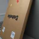 BABELIO 36 Inch Extra Tall Baby Gate with Cat Door, 29-40" Metal Pet Door for Stairs, Doorways, House, Auto Close, Easy Walk Thru, Gray