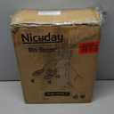 Niceday Steppers for Exercise, Stair Stepper with Resistance Bands, Mini Stepper with 300LBS Loading Capacity, Hydraulic Fitness Stepper with LCD Monitor