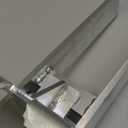 Chain Link Fence Double Gate Latch for 2" Gate Frame Chain Link Fence Gate Latch Residential Strong Arm Double Gate Latch for Metal Gate