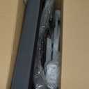 Outdoor Heated Cat House in Winter,Extremely Insulated & Weatherproof,Feral Cat Shelter with Waterproof Eaves & Escape Door for Outside Stray Barn Cat(Dark Grey,16.9"x12.6"x13.4")