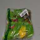 Syhood 12 Pcs Whimsical Lime Green Furry Christmas Ball Tree Ornaments Decoration Set with Faux Fur Christmas Balls Wooden Hanging Sign for Bendable Xmas Tree Holiday Party Home Decor, 1.57 Inch