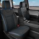 RIDEPOSH Custom Leather Seat Covers for Silverado/Sierra 1500 2014-2018
