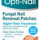 Opti-Nail Fungal Nail Renewal Patches - 21 Patches, Night-Time Treatment Improves Nail Appearance While You Sleep