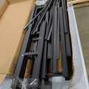 16 Inch California King Bed Frames No Box Spring Needed Heavy Duty Metal Cal King Platform for Mattress Foundation, Noise Free, Easy Assembly, Black