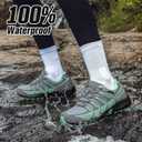Women's Waterproof Hiking Shoes Lightweight Non-Slip Trails Walking Shoes Outdoor Sneakers, 7