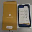 Miracase Magnetic for iPhone 15 Pro Max Case 6.7'' [Compatible with Magsafe] Full-Body Drop Proof Bumper Phone Case for iPhone 15 Pro Max with Built-in 9H Tempered Glass Screen Protector, Blue