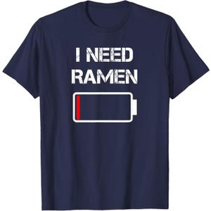 I Need Ramen | Japan | Anime | Funny Noodle Love Ramen TShirt ,Size L