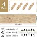 4 Pack Beige Cheesecloth Table Runner 20 x 120 inch Gauze Table Runners 10 FT Long, Semi Sheer Boho Cheese Cloth Fabric Table Runner Bulk for Party, Wedding, Baby Shower, Bridal Shower Decoration