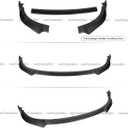 3Pcs Front Lip Compatible with 2018-2024 Kia Stinger, Bumper Spoiler Air Dam Lower Chin Splitter Protection Body Kit Fits for 2018 2019 2020 2021 2022 2023 2024 (Carbon Fiber Pattern)