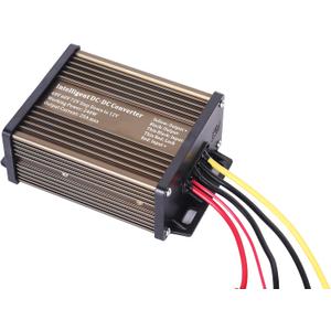 Pro Chaser DC-DC 72V 60V 48V Volt Voltage to 12V Step Down Voltage Reducer Regulator 180W 15A for Scooters & Bicycles Golf cart (20A 240W)