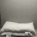 Three Geese Adjustable Layer Goose Feather Pillow,Assemblable Bed Pillow,100% Soft Cotton Cover,Good for Side and Back Stomach Sleeper,King Size,Packaging Include 1 Pillow.