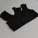REORIA Womens Deep V Neck Bodysuit Double Lined Lace Bodysuit Short Sleeve Backless Top Sexy Going Out Outfits (Black), XL