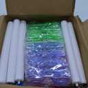 Camlinbo 148 PCS Glow in the Dark Party Supplies- 24 Pcs 16" Foam Glow Sticks, 24 Pcs LED Glasses, 100Pcs Glow Sticks Necklaces Bracelets Light Up Party Favors Pool Party Wedding Concert Halloween