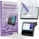 Screen Protector For Tesla Model Y Juniper Accessories 2025 2026/For Tesla Model 3 Highland Accessories 2024 2025 2026 [No Glare/Anti-Fingerprint] 15.4" 8" Glass Protector Crystal Clear