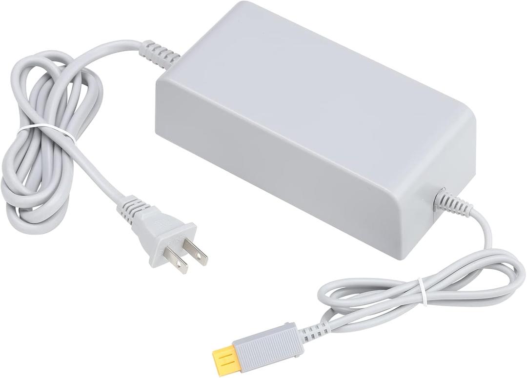 Charger for Wii U Console, AC Adapter Power Supply Charging Cable Cord Replacement for Nintendo Wii U Console