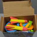 3 in 1 Musical Jump, Toss Ring Game and Stomping Launch Rocket Launcher for Kids Outdoor Toys with Remote Control, Indoor Outside Toy for Kids Ages 4-8 Toys for Ages 5-7 8-13 Birthday Gifts