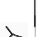 Golf Magnetic Ground Spike Selfie Stick,Phone Stand,Tripod，Rotating Selfie Stick,Black,50.3 Inch,Travel Sports Record Phone Holder