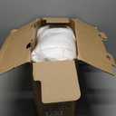 Serta Goose Feather Down Fiber Cotton Comforter Queen Size - 100% Cotton Duvet Insert - Hotel Luxury Hypoallergenic Bedding Comforter All Season Medium Warmth 90 x 90 Inch White