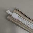 No Tools No Drill Cordless Roman Shades for Indoor Windows 100% Blackout, for Window Size 27" W  48" H Beige