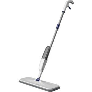 Rsefly Spray Mop for Floor Cleaning, 300 ml Refillable Bottle, 360° Swivel Head with Reusable Microfiber Pad, Lightweight Wet Dry Cleaner for Hardwood, Tile, Laminate and Marble