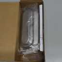 Pocket Door Pull 6 Inch with Push Release Edge - Flush Mount Stainless Steel Oval Hardware Set for Sliding Doors, Brushed Silver Finish (2 Handles + 1 Edge Pull)