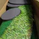 Golf Putting Green Indoor Outdoor Putting matt Professional Training Mat Practice Putting Mat with 3 Flags 1 Movable Cup 2 Slope Pad 5x10ft