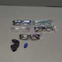 Gaoye 0.5 Professional Reading Glasses for All Day - Computer Readers with Blue Light Protection - Value Pack (A1-5 Pack Mix Color)