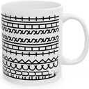 Hidden Message Coffee Mug Funny Coffee Mugs GIft for Work Bestie,White