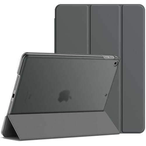 JETech Case for iPad 10.2-Inch (2021/2020/2019 Model, 9/8/7 Generation), Auto Wake/Sleep Cover (Space Gray)