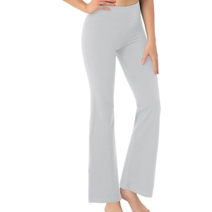 BUBBLELIME 29"/31"/33"/35"/37" 3 Styles Women's High Waist Bootcut Yoga Pants Basic/Side Pockets Tummy Control Workout Flared M