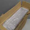 Plastic Fridge Organizer,Clear Storage Containers for Fridge Stackable Organizer Bins Square Food Storage Box Keep Fresh for Vegetable,Food,Fruits (10 PACK)