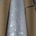 Hanaive 4 Pcs Jumbo Pool Foam Noodles Bulk 40 Inch x 4.1 Inch Large Swimming Noodles Tube Hollow Core Swim Noodle for Floating Craft Projects Pre Slit Clamp Protection Padding Bumper (White)