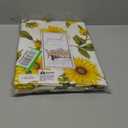 SARO LIFESTYLE Sunflower Design Tablecloth, Yellow, 65"x160"