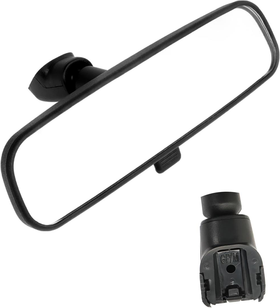 Rear View Mirror Compatible with Nissan Rogue Altima NV1500 NV2500 NV3500 Frontier Tiida Sentra Titan Fairlady 350Z Interior Rearview Mirror Replace 96321-2DR0A