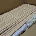 4 Pack Teepee Tent for Kids [Thickened] with Light String and Inflatable Airbed, Slumber Party Tents, Sleepover Tents Party for Girls Boys Indoor Outdoor (White)