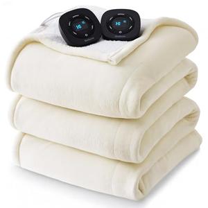 Bedsure  Blanket Queen Size -(84x90 inches, Ivory)