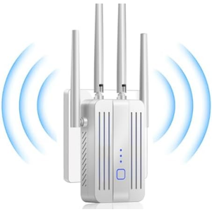 WiFi Extender Signal Booster for Home: Internet Repeater Range Covers Up to 9995 Sq.ft and 45+ Devices