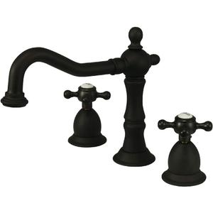 Kingston Brass KS1975BX Widespread Bathroom Faucet, 7-1/2-Inch, Oil-Rubbed Bronze