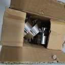 QWORK 1.75" T-Bolt Hose Clamp Stainless Steel, Working Range 51mm - 57mm for 1.75" Hose ID, Turbo Intake Intercooler Hose Clamp, 4 Pack