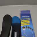 Plantar Fasciitis Insoles for Men Women - Orthotics Inserts, Shoe Insoles Arch Support Flat Feet Inserts Work Boot Insoles for Standing All Day (Mens 9-9 1/2 | Womens 11-11 1/2) (Blue)